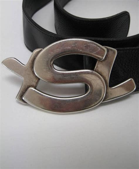 ysl belt big buckle|vintage ysl belt buckle.